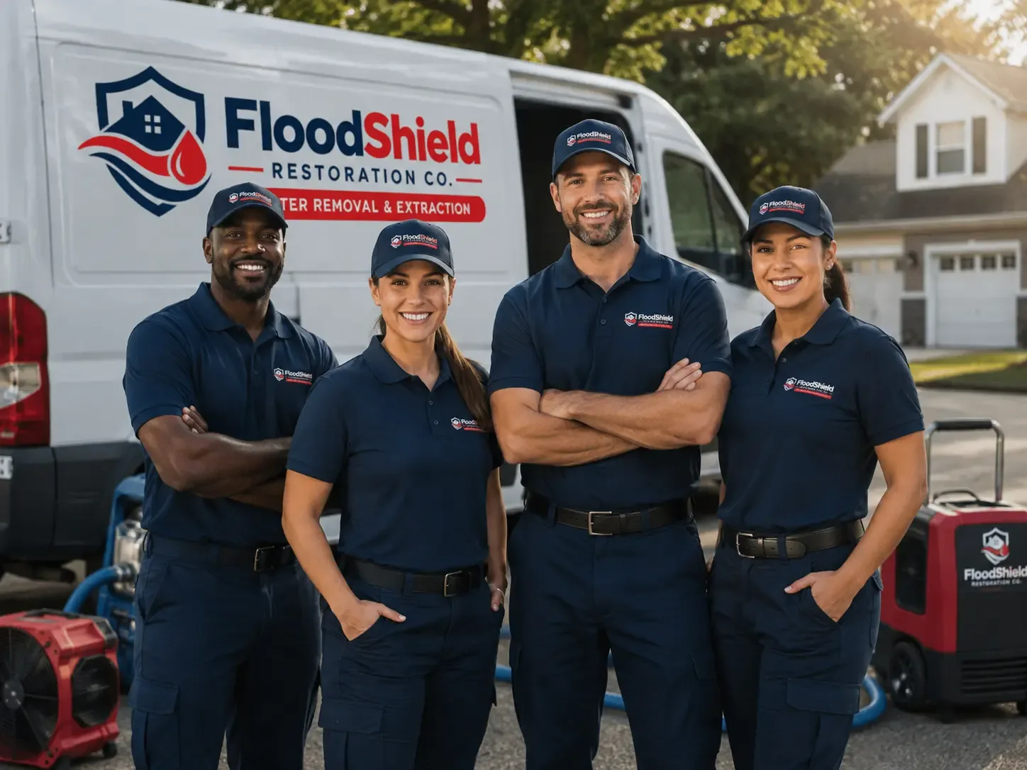Flood Damage Restoration company in New Haven, VT